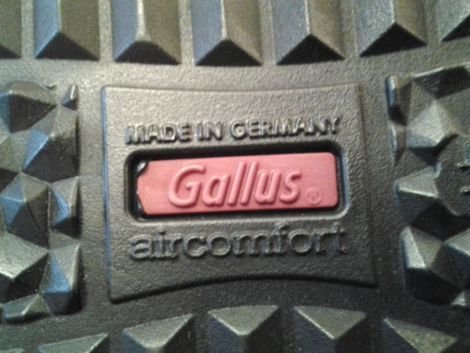 Gallus мокасины туфли оригинальные Германия кожа 41-42 раз