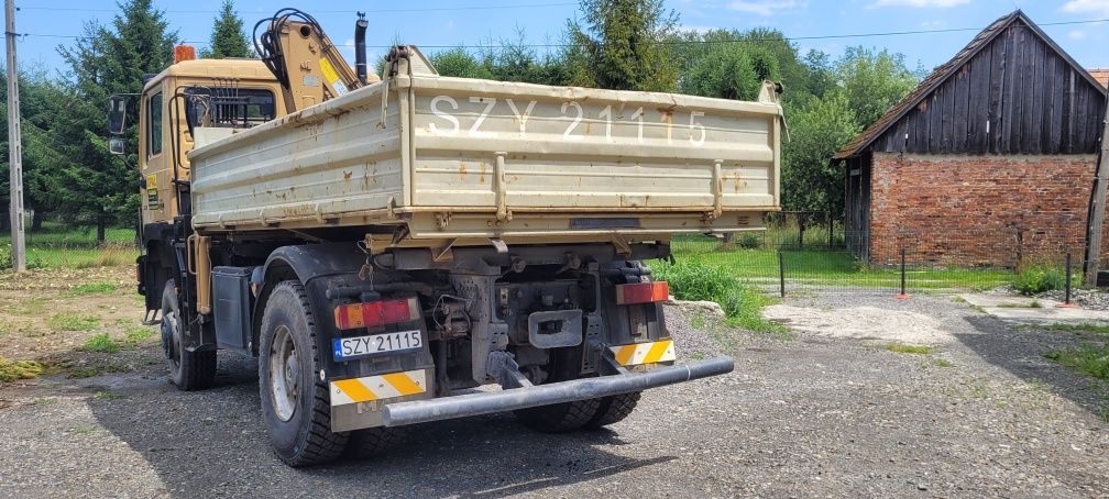 MAN 4x4 HDS Wywrotka