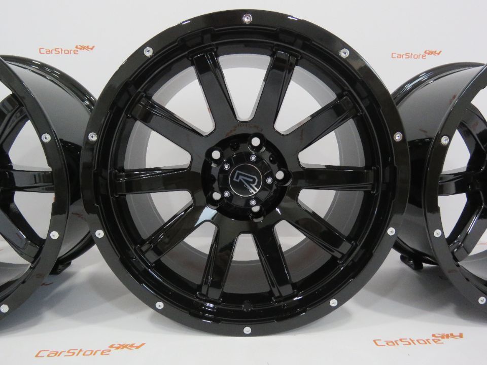 Jantes Aluminio 4x4 R Line 17 x 9 et 0 5x127 CB78.1 Preto