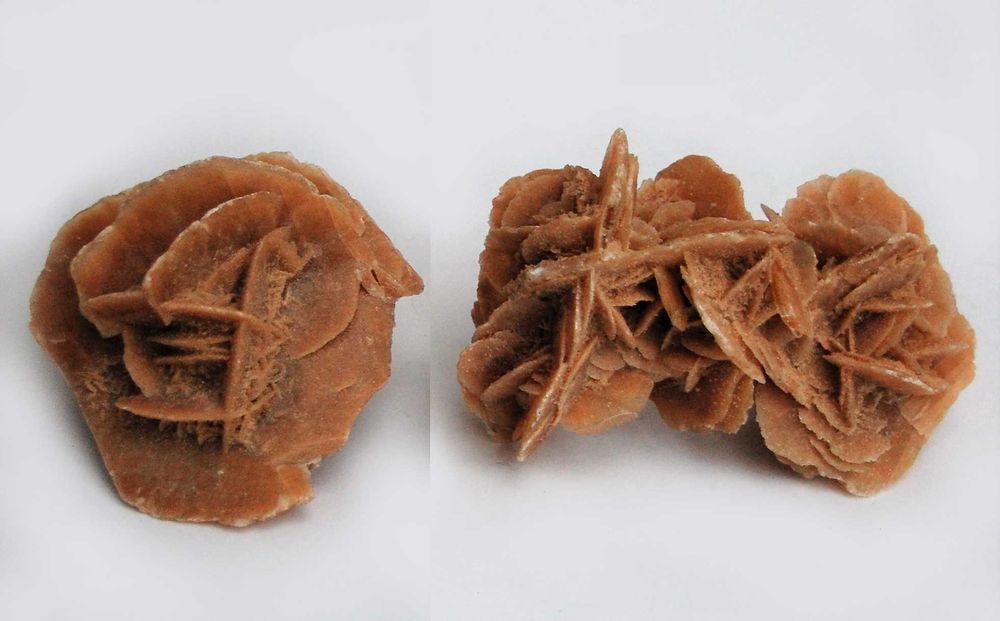 Róża pustyni, kamień, Sahara, 10 cm