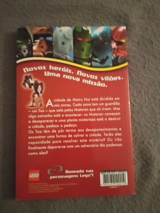 Livro Juvenil Bionicle Aventuras 1 da Lego