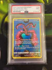 PSA 9 Galarian Moltres CZ karta pokemon