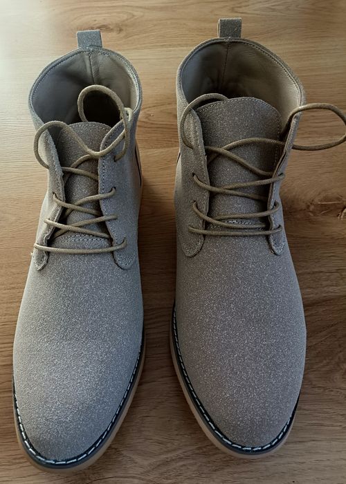 Buty męskie zamszowe jesienne