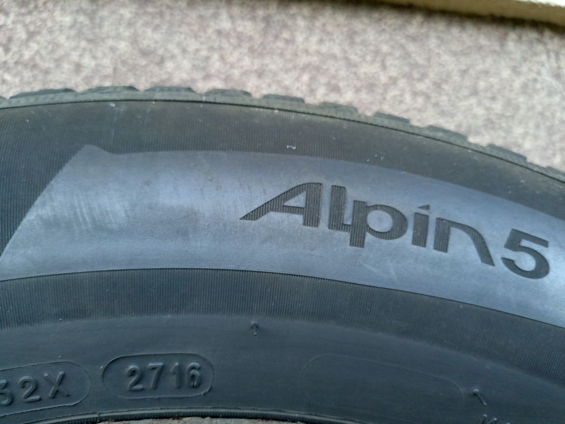 Michelin Alpin 5 225/60 R16, felga ET50 6 1/2J x 16H2