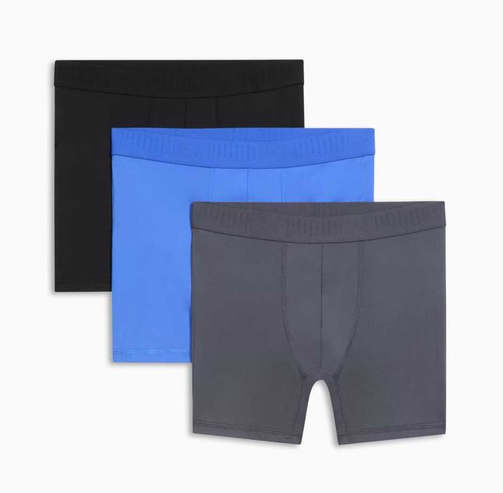 Чоловічі труси puma men's sportstyle boxer  [3 pack] нові оригінал сша