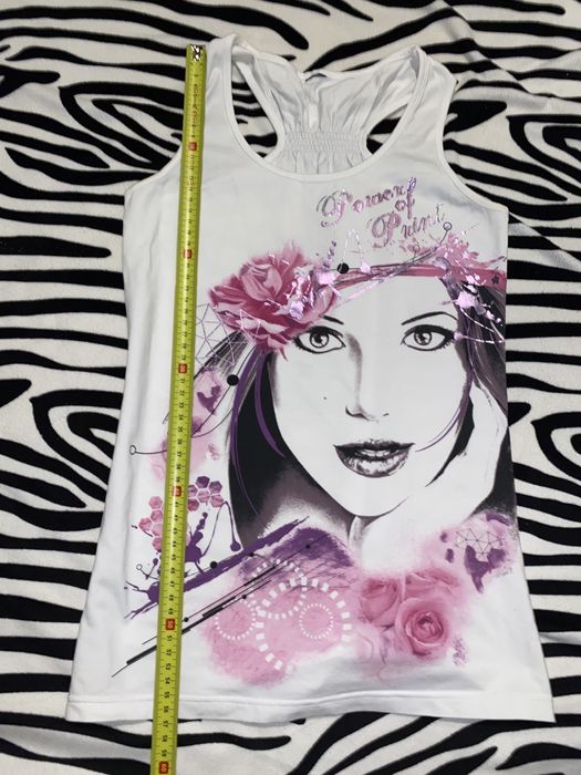 koszulka dziewczęca na ramiączka