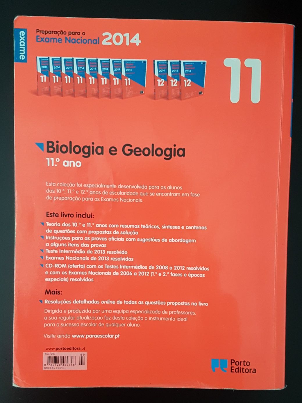 Preparação para o Exame Final Nacional - Biologia e Geologia - 11º Ano