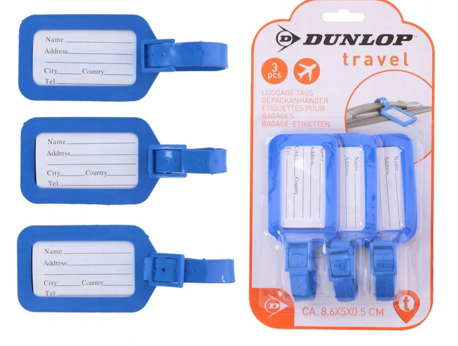 Etykiety bagażowe podróżne