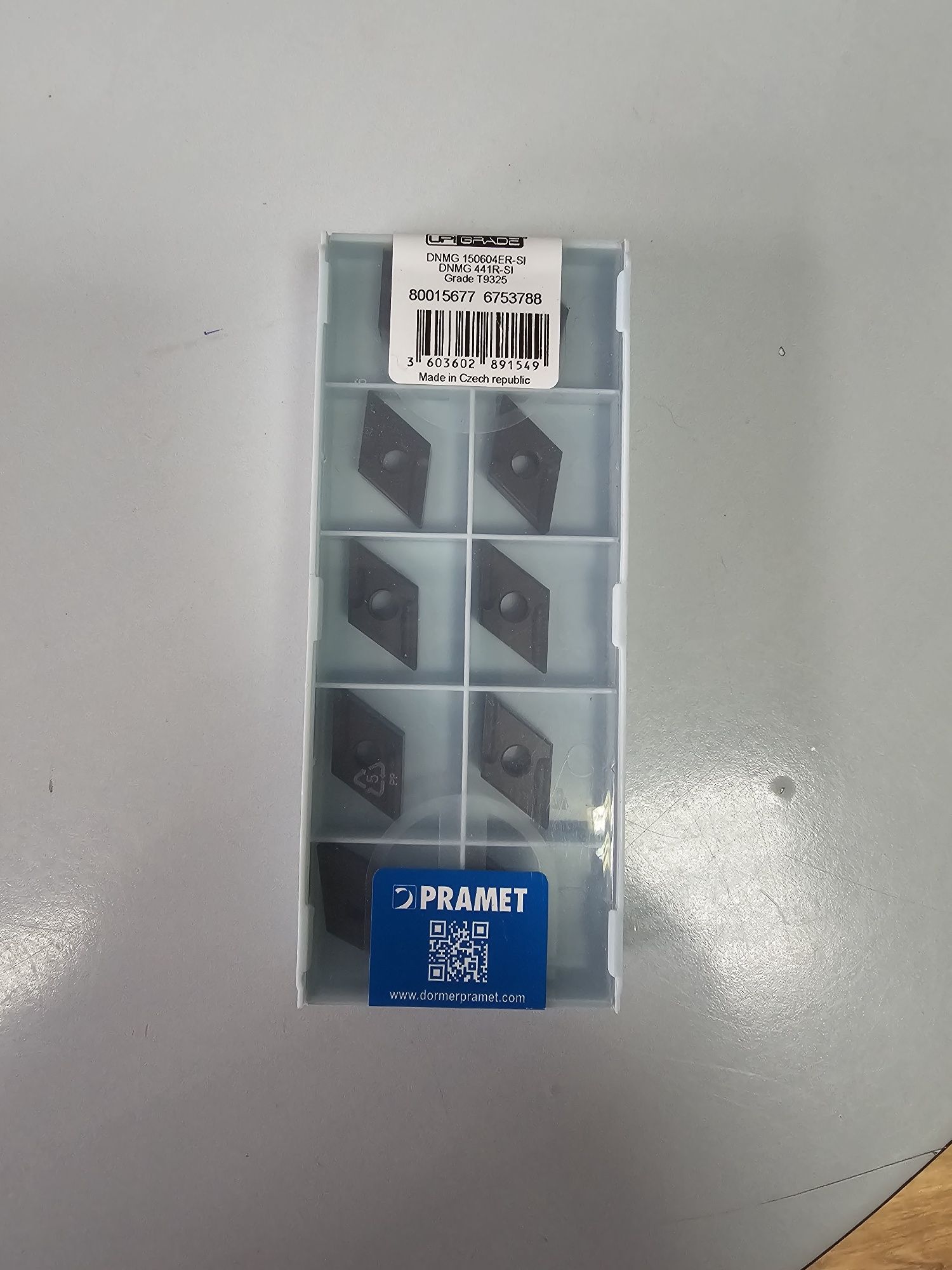 Płytki Pramet DNMG 150604ER-SI:T9325