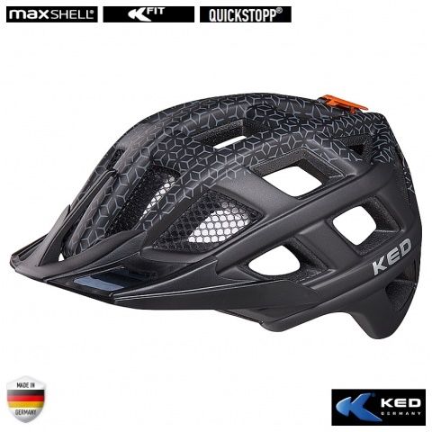 Kask rowerowy KED CROM Czarny MTB "XL" (60-64cm)