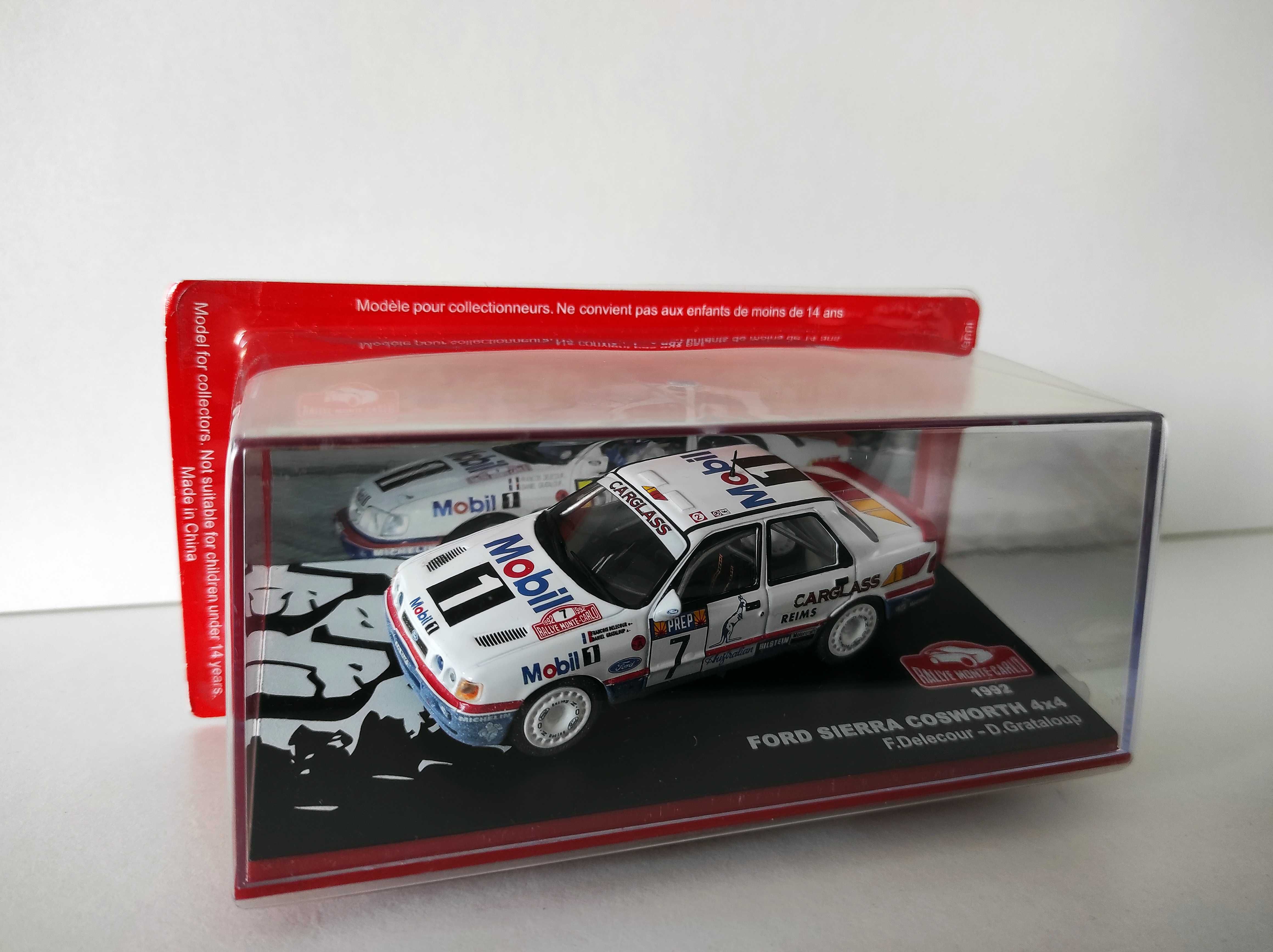 Ford Sierra Cosworth 4x4 Rally Monte Carlo 92 F.Delecour 1:43