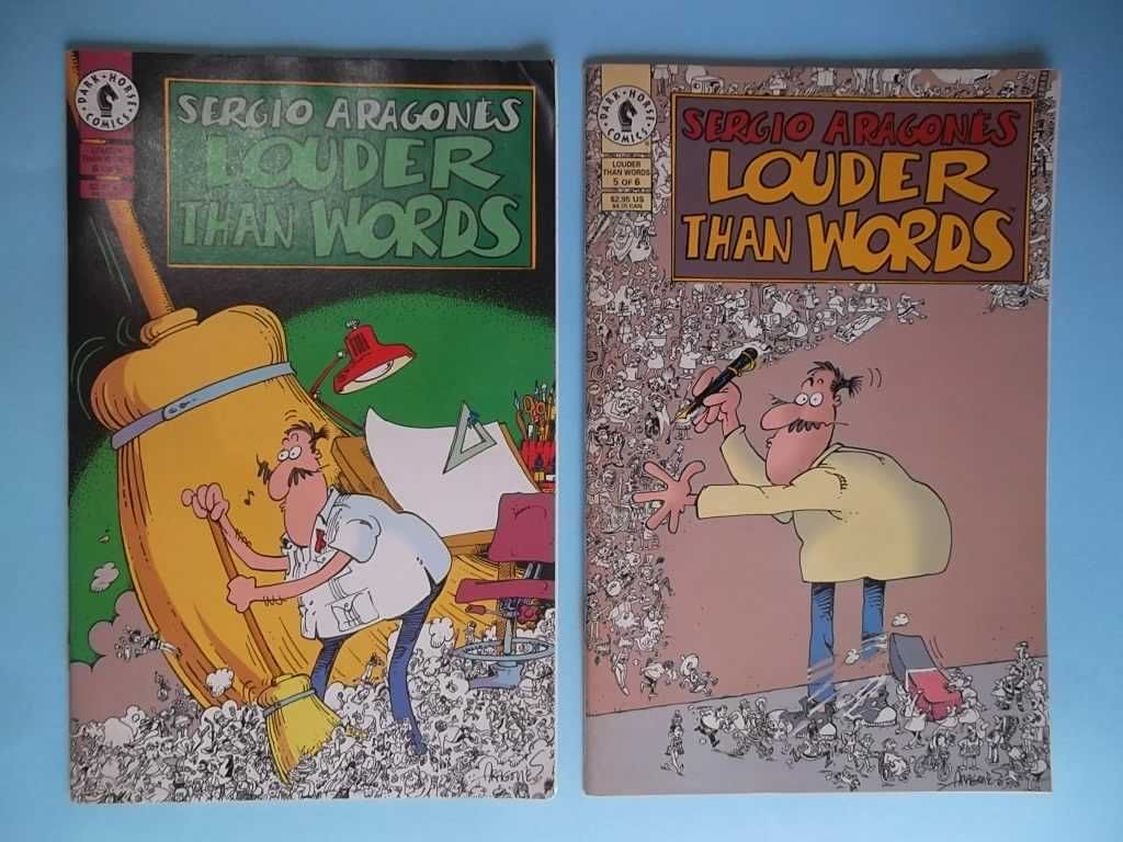 Sergio Aragones Louder Than Words #1-6 VF/NM série completa Dark Horse