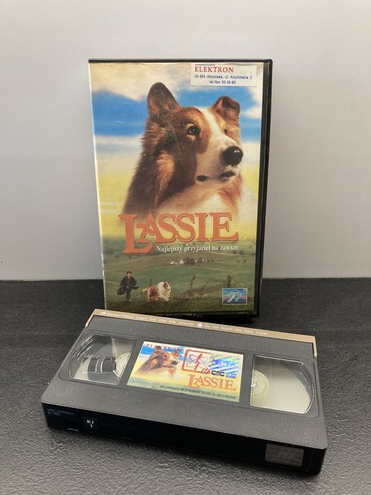 Lassie kaseta VHS 1994 ITI Polska dystrybucja