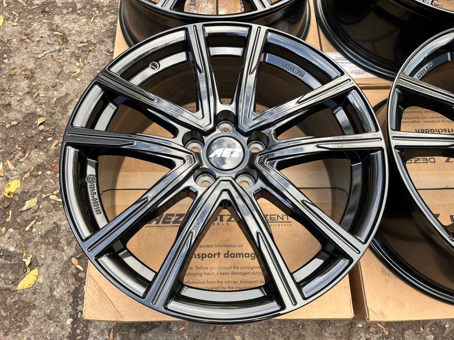 4x felgi AEZ MONTREAL black 18" roz. 5x108 ET 50,5 VOLVO V60 V90 XC60