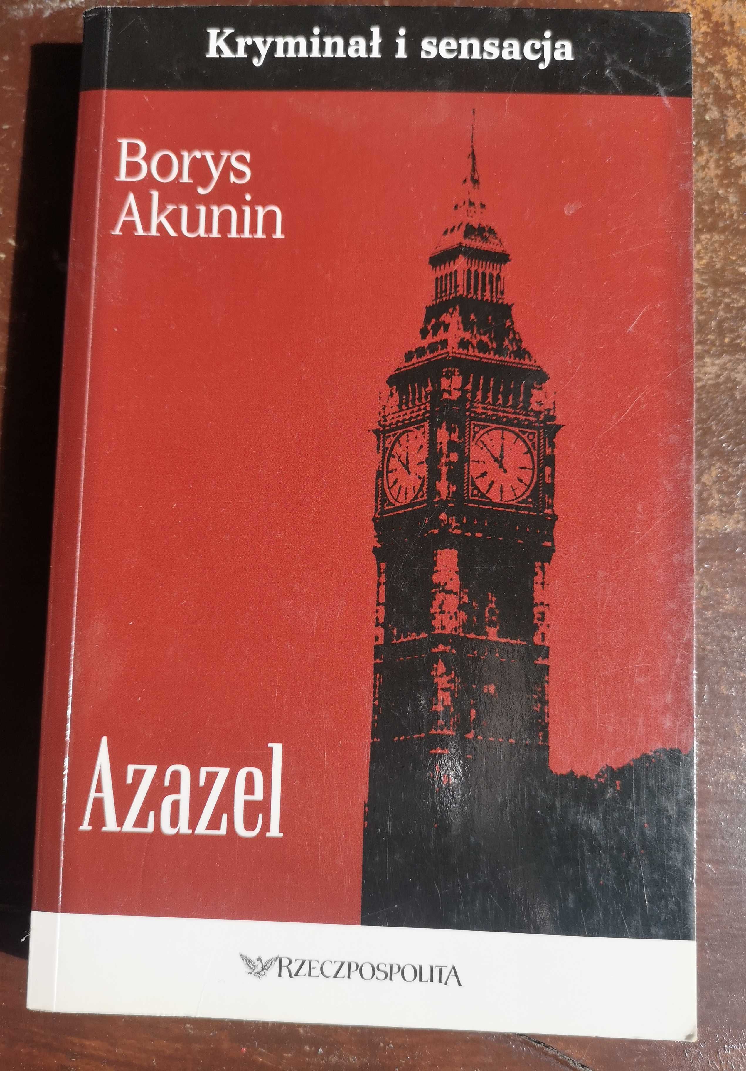 Azazel Borys Akunin kryminał