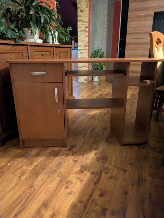 Biurko szkolne jasny brąz