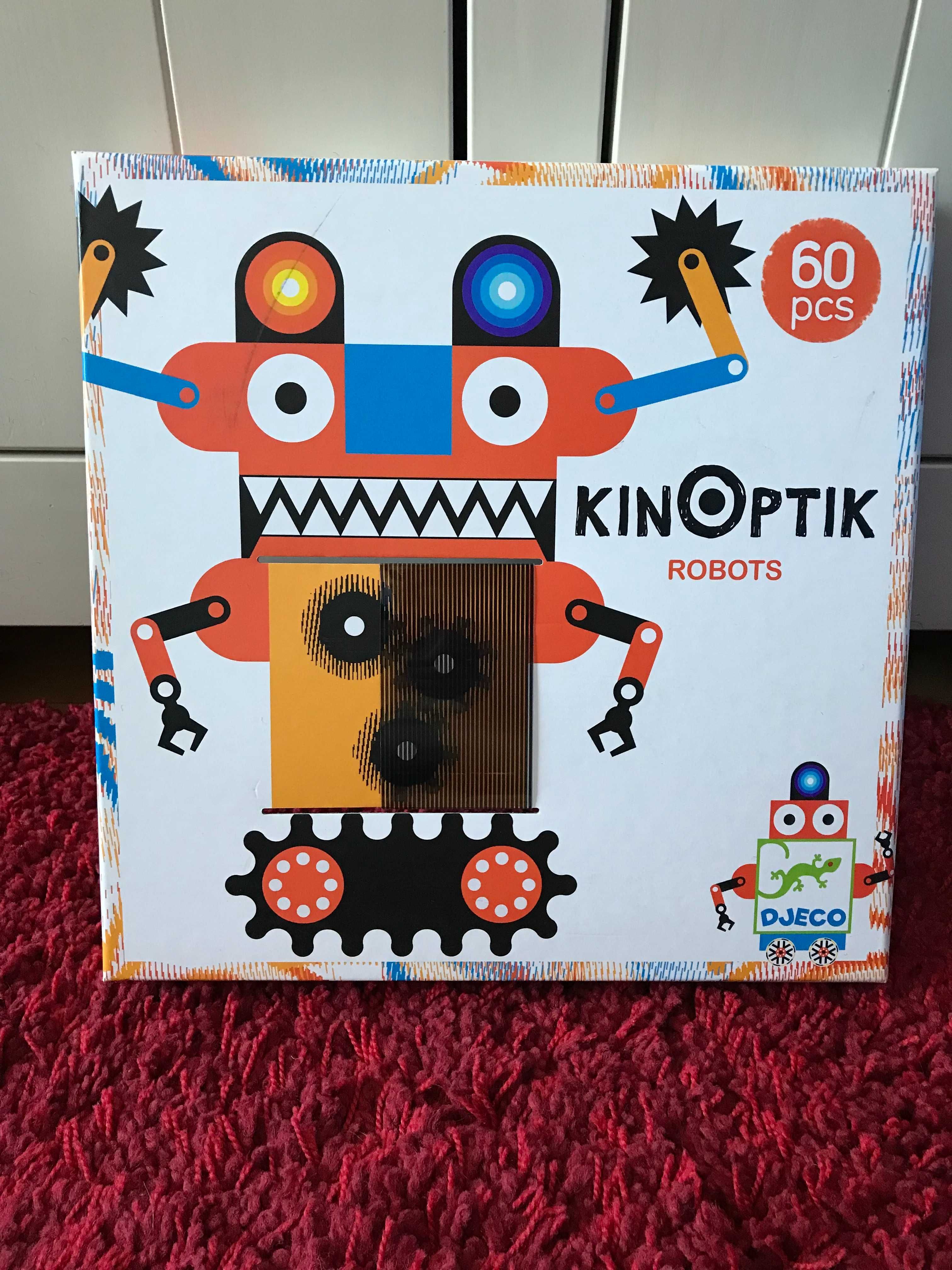 DJECO puzzle magnetyczne KINOPTIK ROBOTY 6+