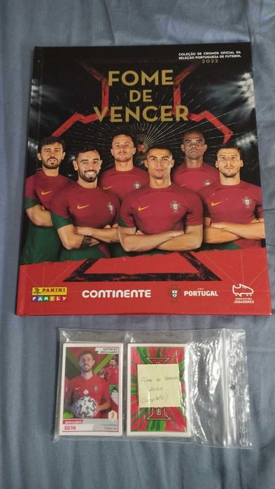 Caderneta Vazia + Cromos por colar Fome Vencer 2022 (Completa) PANINI