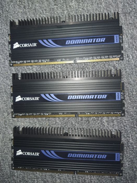 Corsair Dominator DDR3 6GB(3x2GB) 1600MHz 1,65V TR3X6G1600C8D