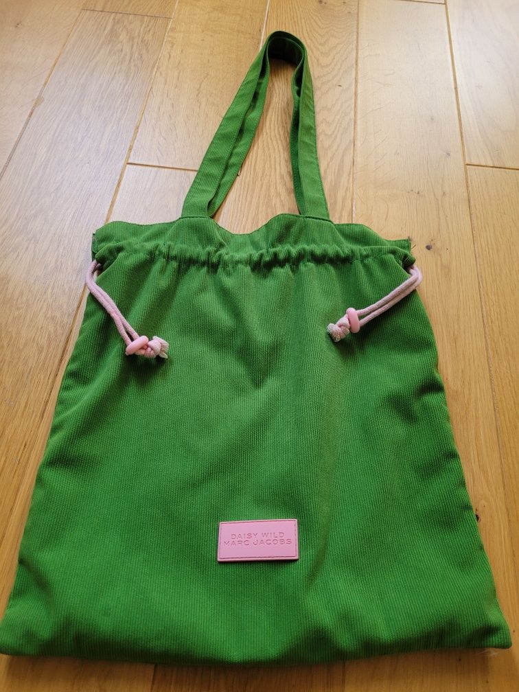 Sztruksowa torba typu shopper marki Marc Jacobs
