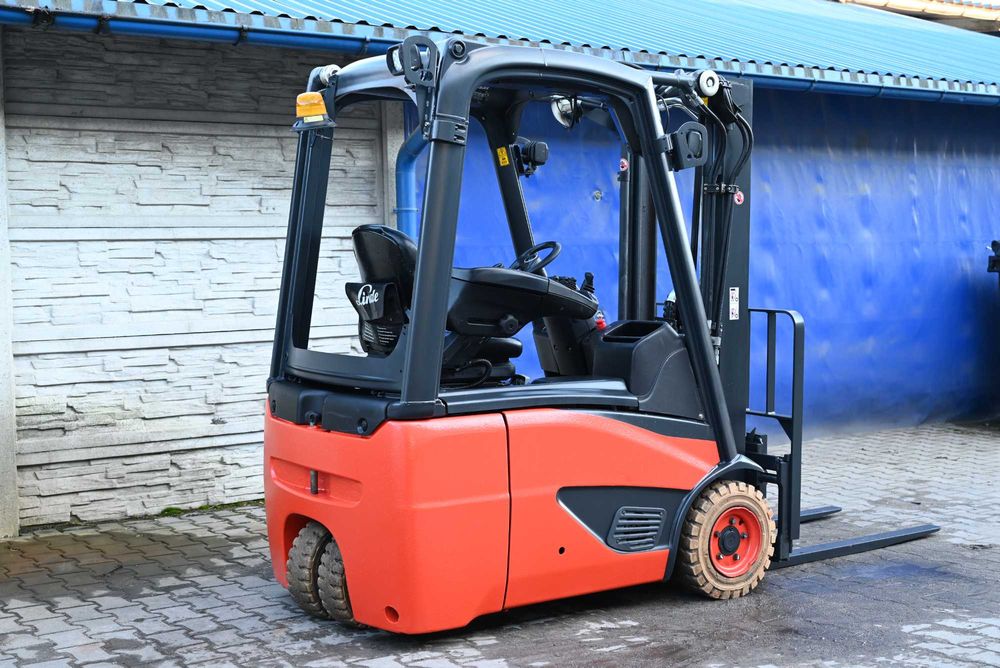 Wózek widłowy Linde E14-02 Duplex 272 cm 2018 rok 3730 mth FHP 444