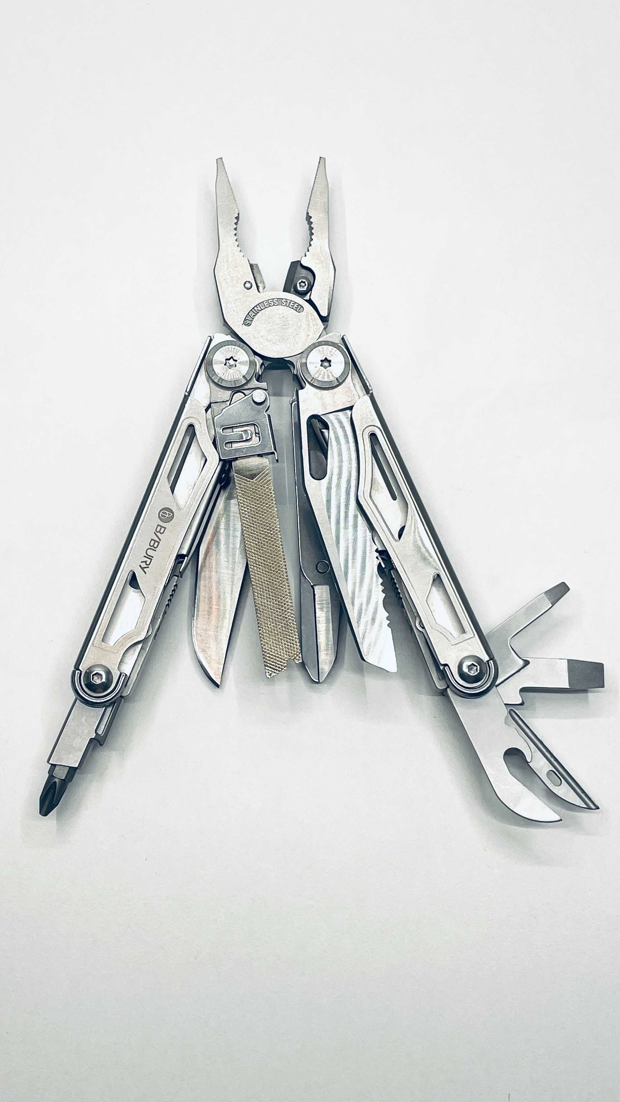 Narzędzie Wielofunkcyjne Multitool BIBURY 34w1 Szczypce Kombinerki