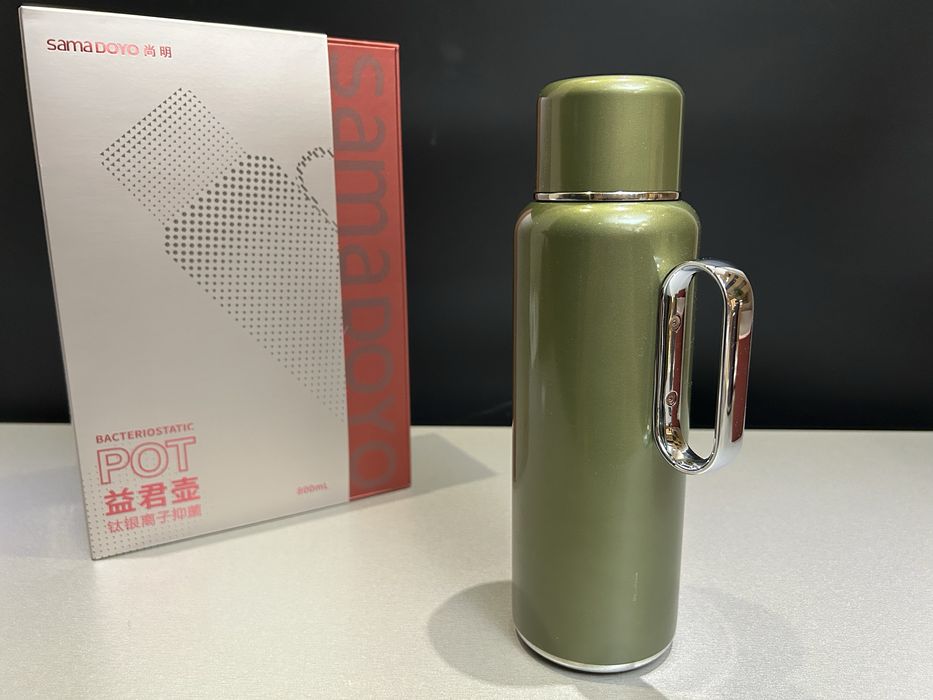 Термос для чаю з індикатором температури на 800 мл Samadoyo MC-11J