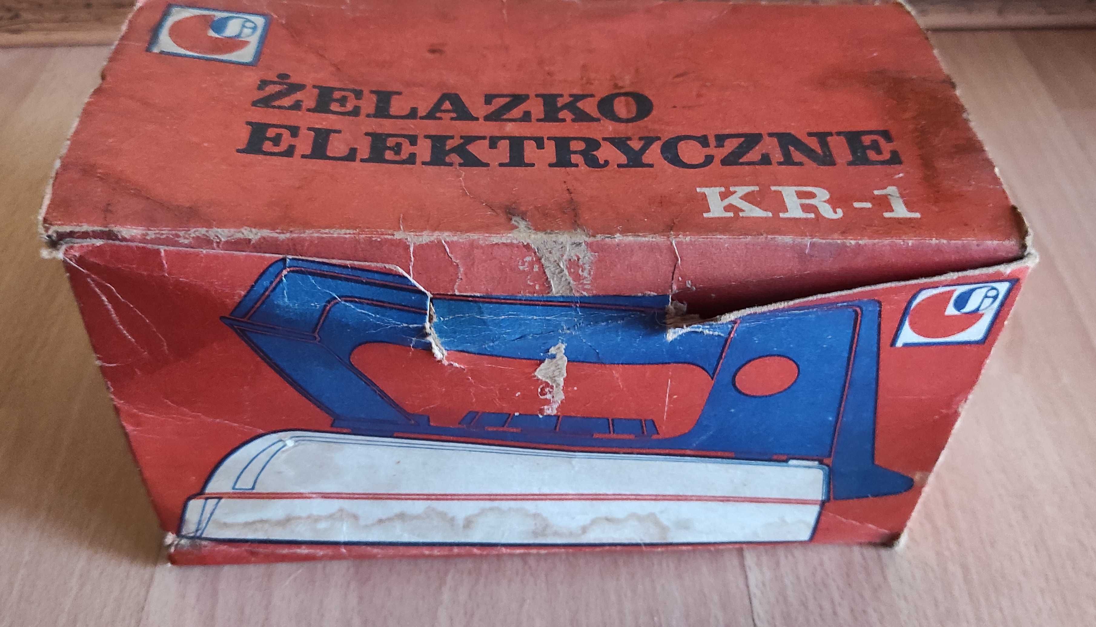 Żelazko PRL Nowy Życie typ KR-1