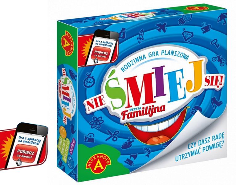Gra Nie Śmiej Się Wersja Familijna 1523 Alexander Gry