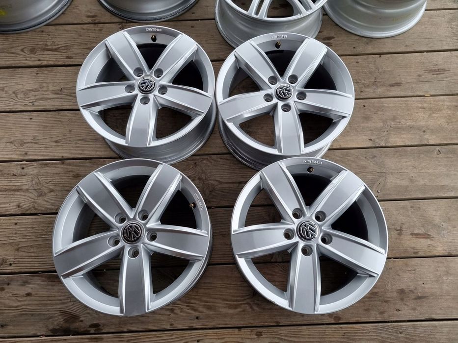VW 5TA,T0URAN,GOLF,SEAT LEON 3,AUDI ,SKODA alu 6,5X16 ET48 5X112 bdb stan