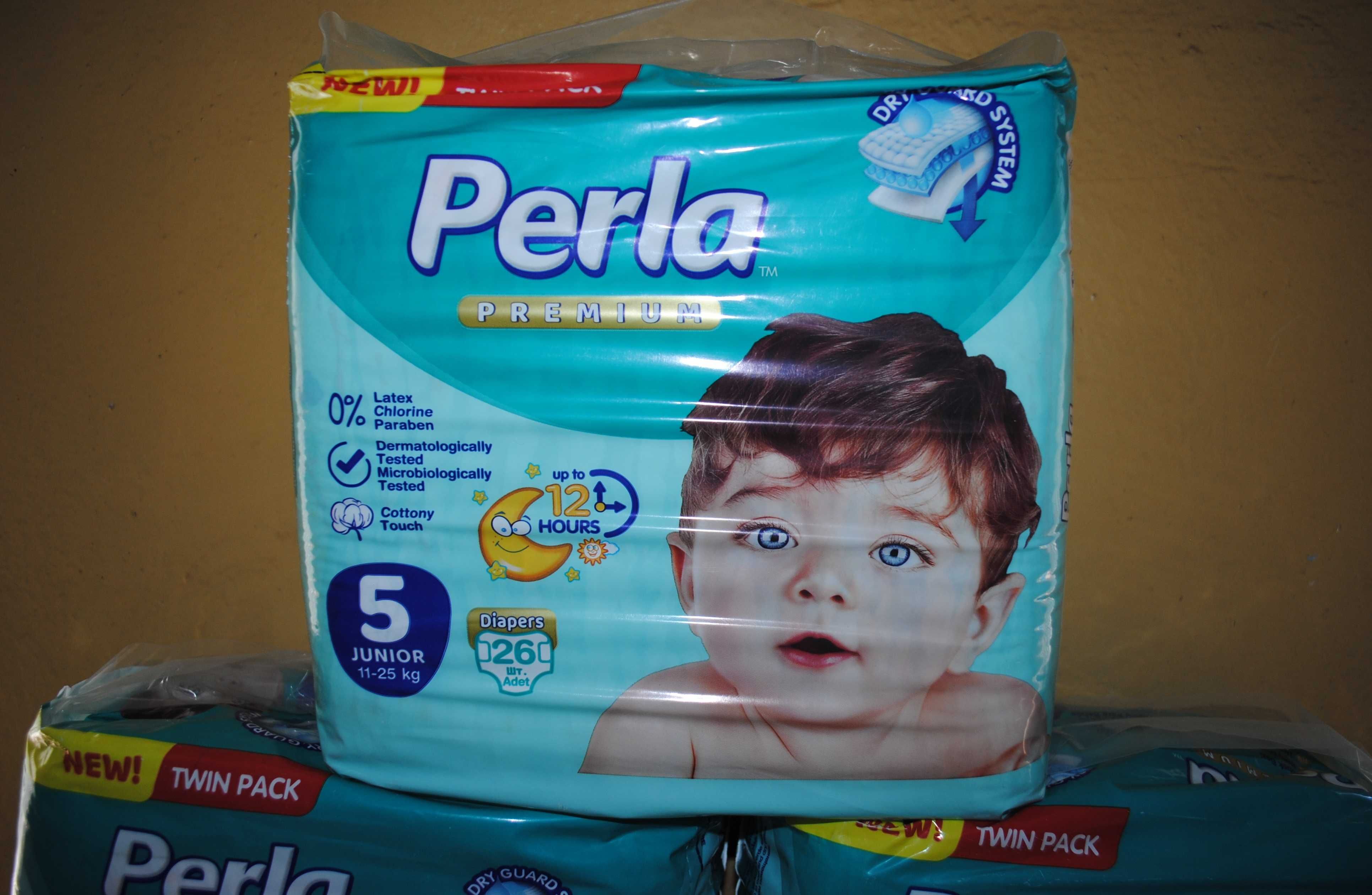 Підгузники для дітей Perla Premium Junior розмір 5 (11-25кг) 26шт