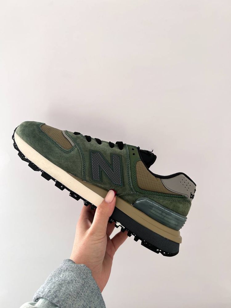 36-45, New Balance 574 Legacy "Stone Island Dark Green", НБ 574 стонік