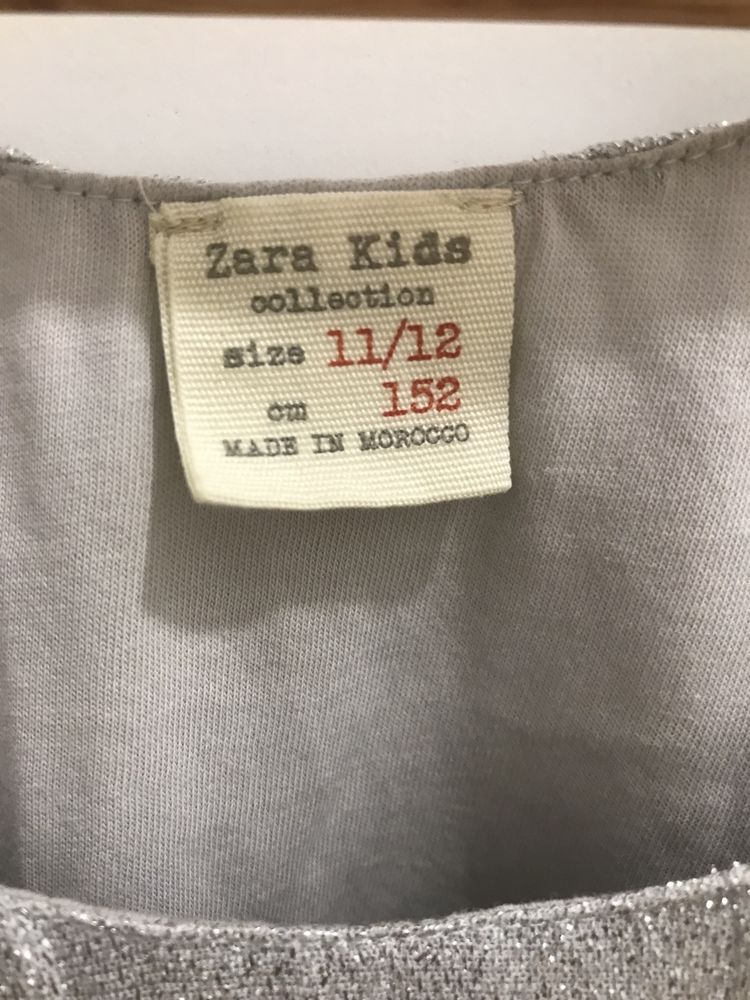 Śliczna srebrna bluzka