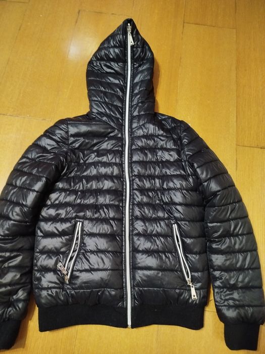 Blusão acolchoado reversível