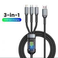 3 в 1 универсальный зарядный кабель