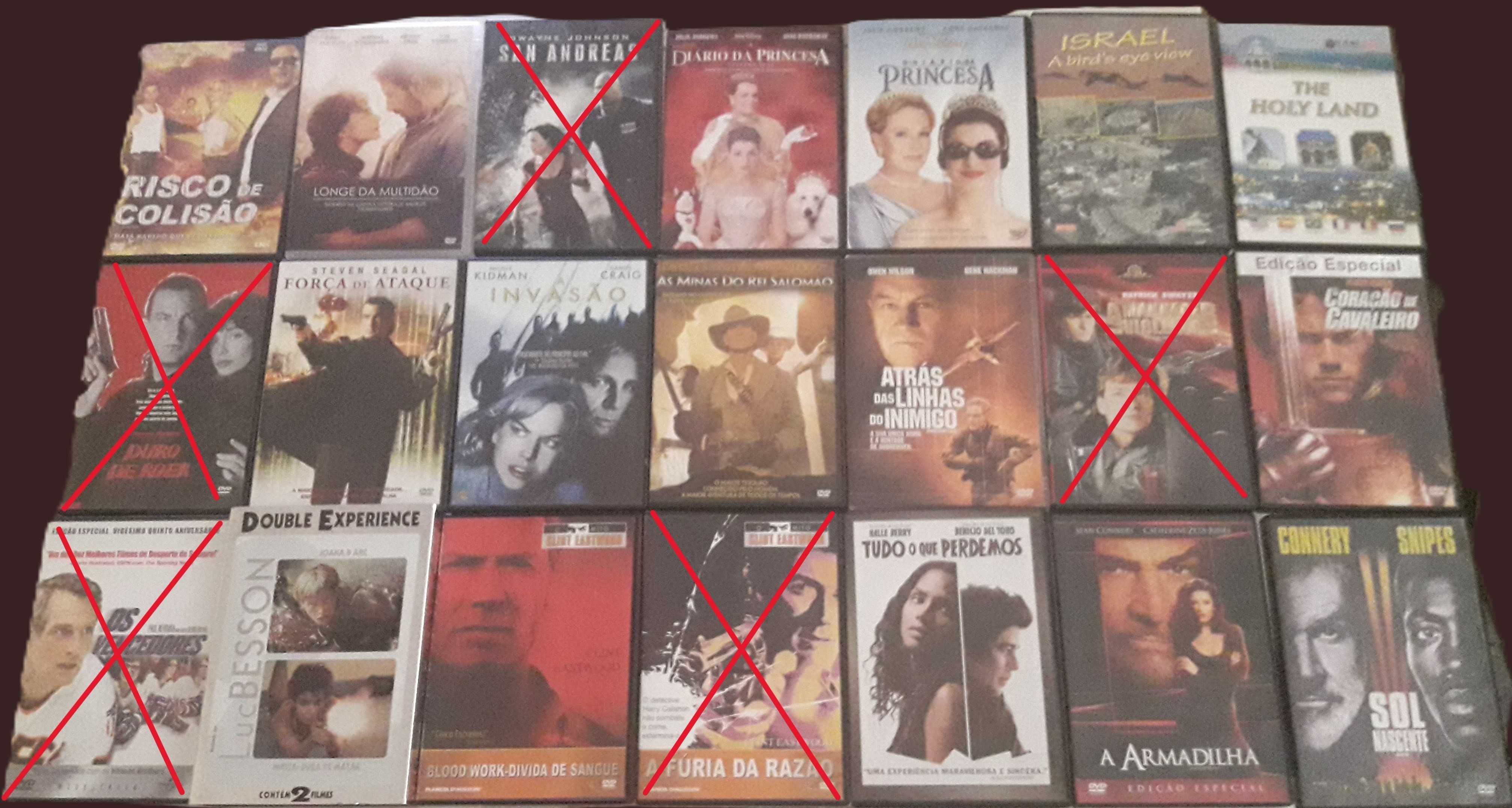 DVD's - Vários - como novos