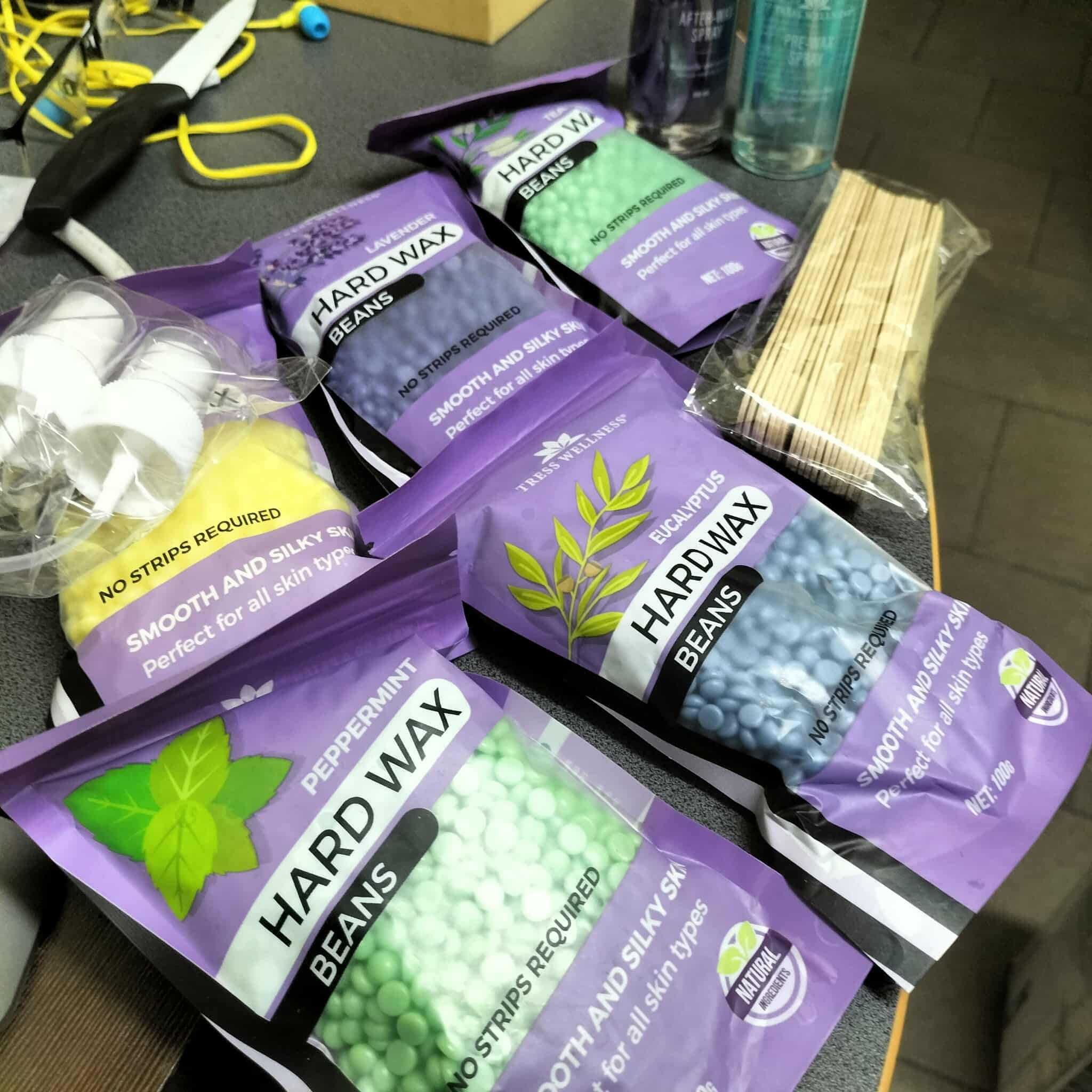 TRESS WELLNESS podgrzewacz do wosku ZESTAW