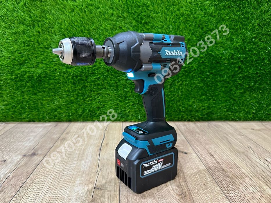 Аккумуляторный Гайковерт Makita DTW850BL new с 2 акб 36V 9Ah гайкокрут