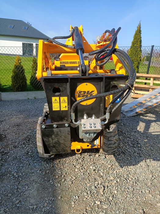 Usługi ładowarką, koparką łańcuchową, usuwanie pni, niwelacja terenu