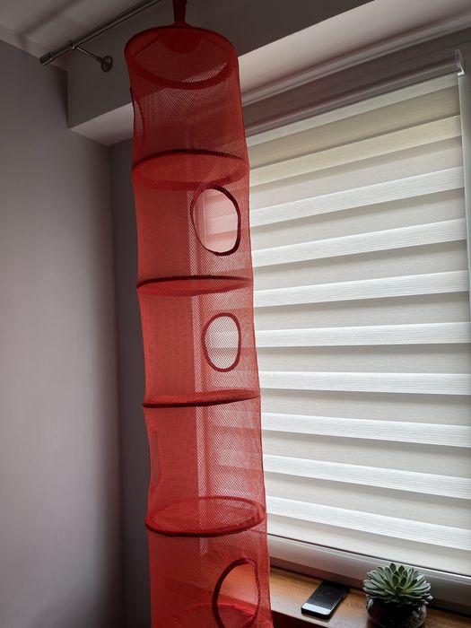 Regal wiszący schowek na pluszaki Ikea