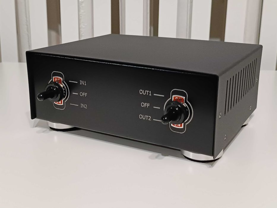 Коммутатор акустического сигнала, RCA XLR разветвитель, селектор