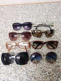 8 pares de Oculos de sol de mulher
