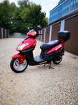 Skuter Motobi 50/80 4T - PIĘKNY STAN - duży skuter duża kanapa