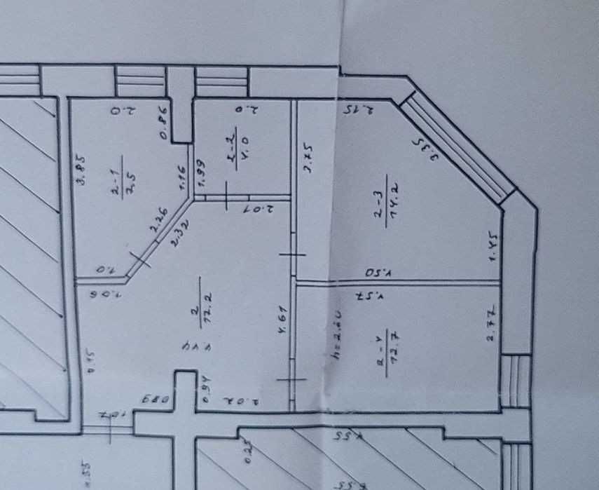 Аренда офиса 56м 4 кабинета в центре на Европейской улице