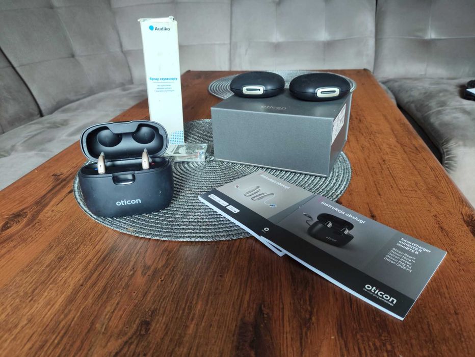 Aparaty Oticon Zircon 1 Mini Rite R ładowarka Smatrcharger gwarancja