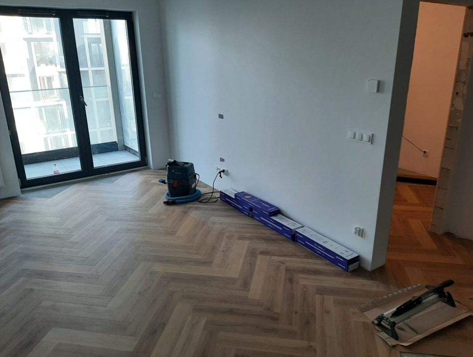Montaż układanie paneli 19zł m2,jodełki,deski,wykładzin.Tanio Śląsk