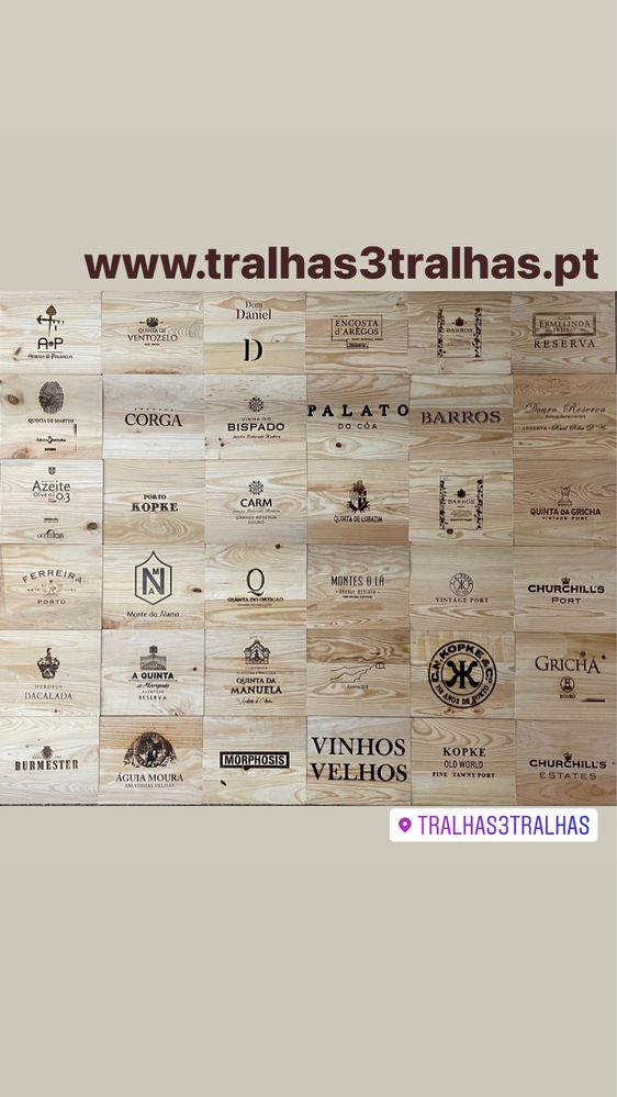 Tampas de vinhos para decoração!