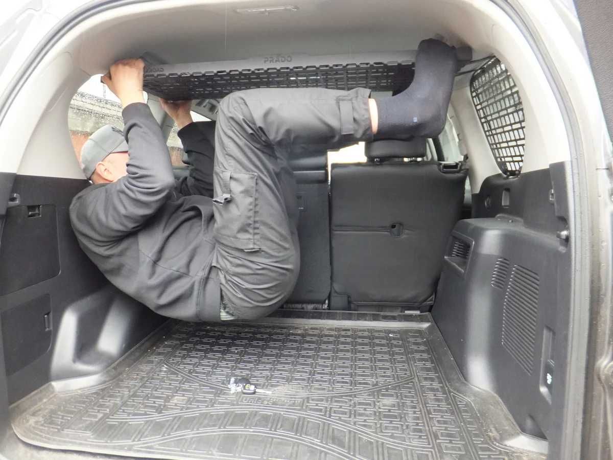 Органайзер Land Cruiser 300 Prado 250 захист вікон полка в багажник