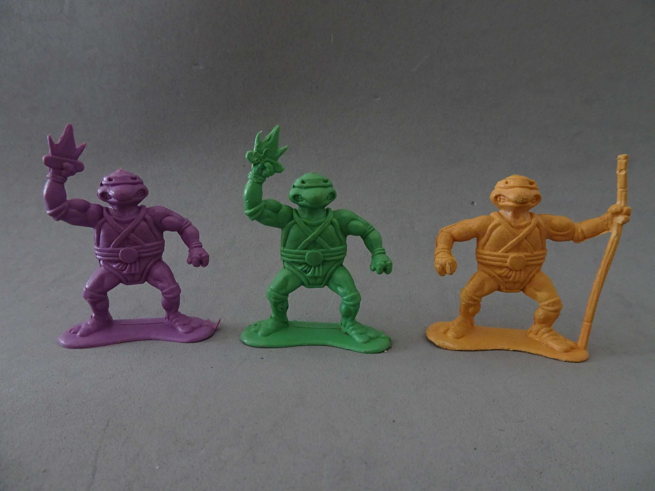 Figuras da coleção Tartatugas Ninja