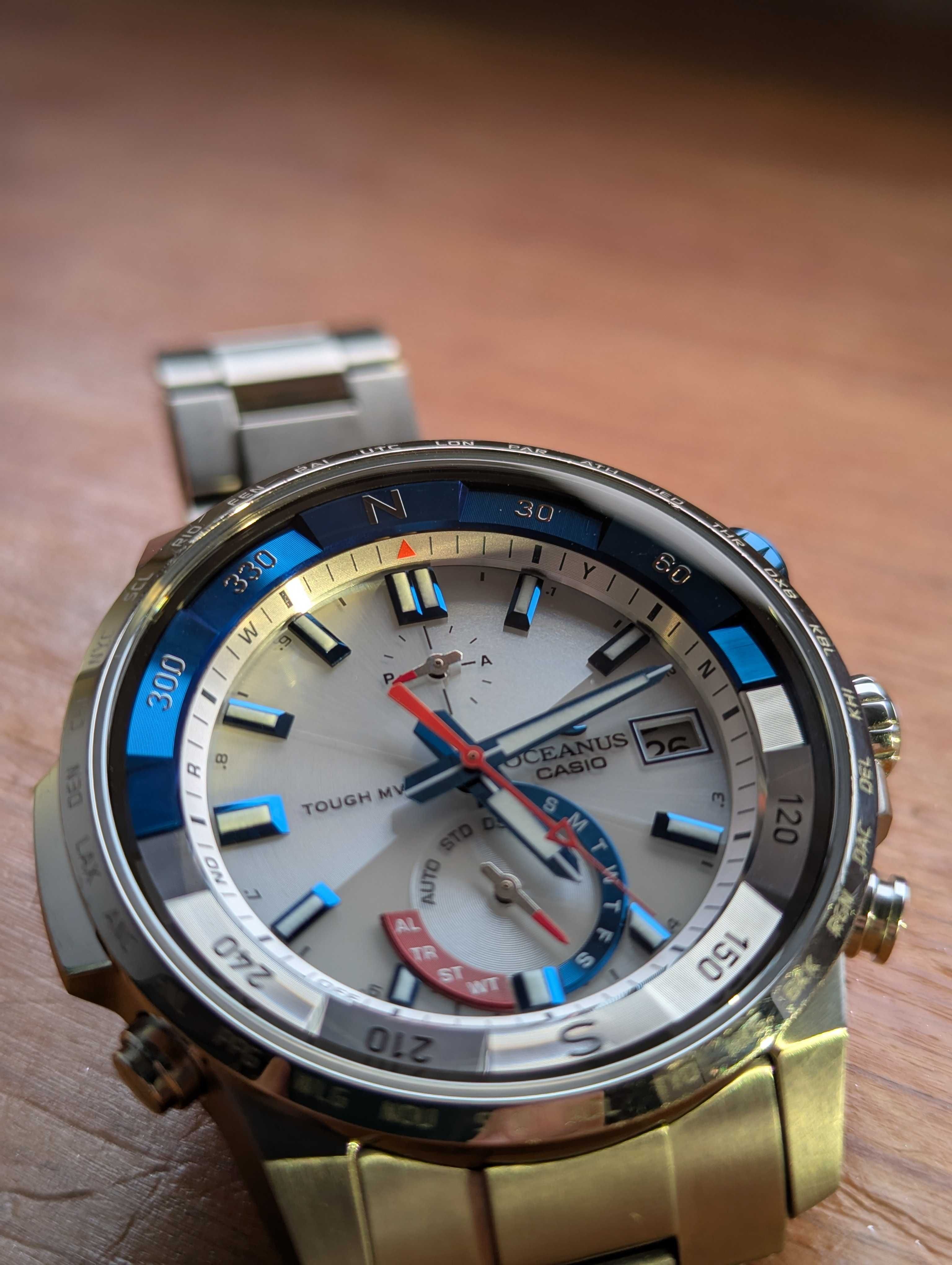 Zegarek Casio Oceanus OCW-P1000-7AJF